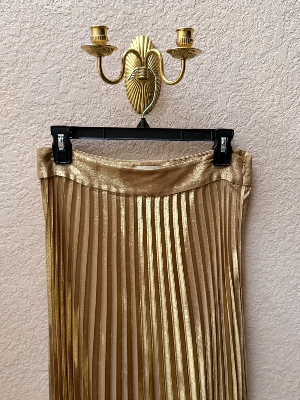 Sézane Dune Dress in Gold - Picture 4 of 8